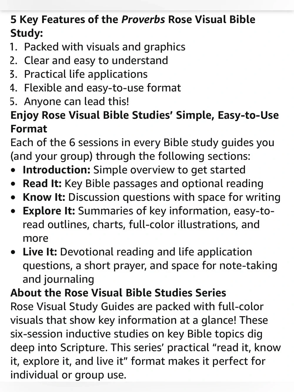Proverbs Bible Study - Picture 4 of 4